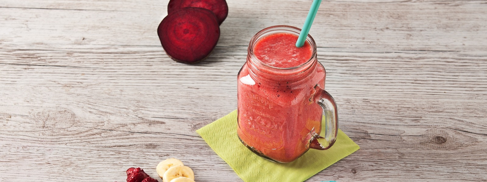 Růžové smoothie